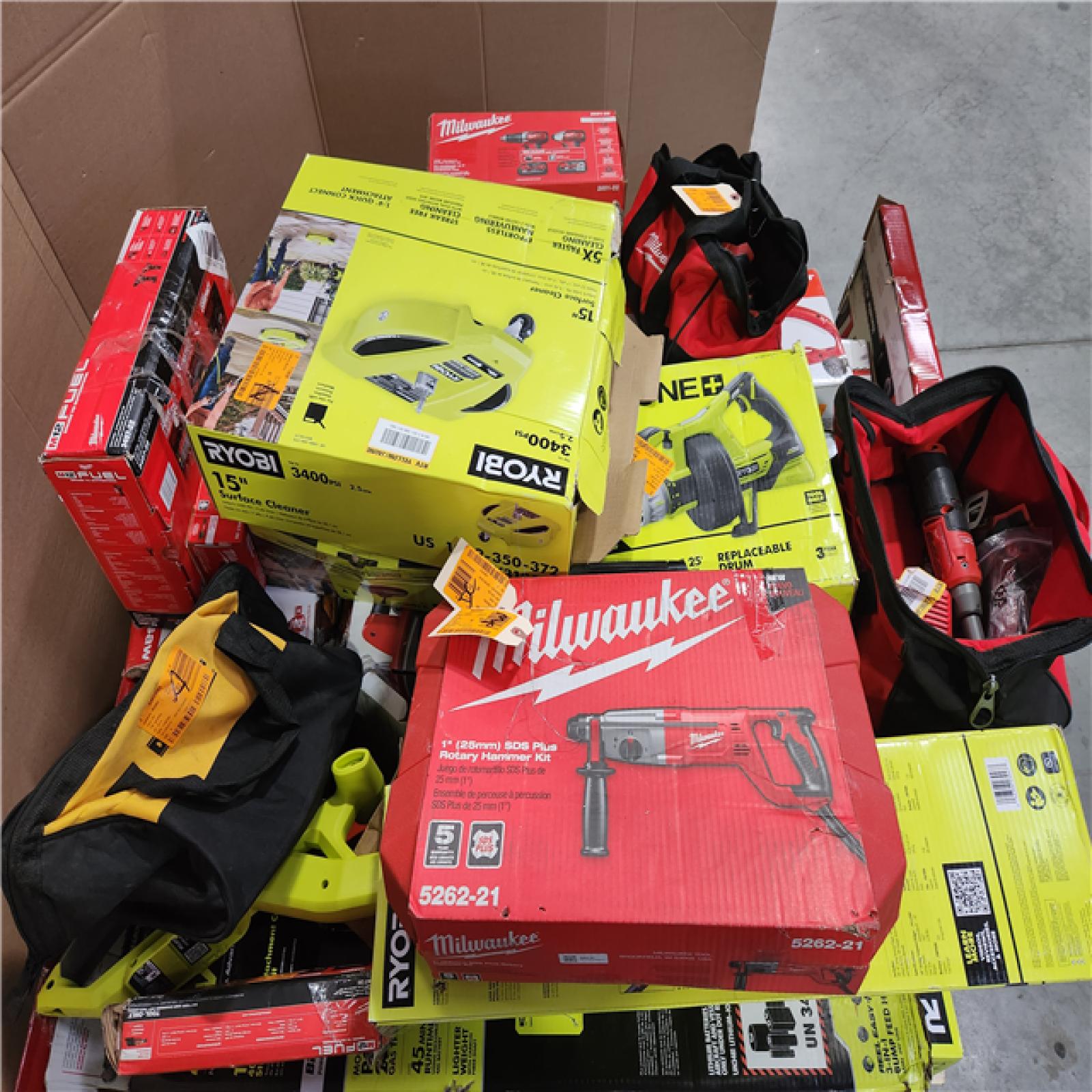 CALIFORNIA AS-IS TOOL PALLET