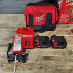 HOUSTON LOCATION - AS-IS Milwaukee M18 Brushed Cordless (2-Tool) Drill/Driver and Impact Driver Kit