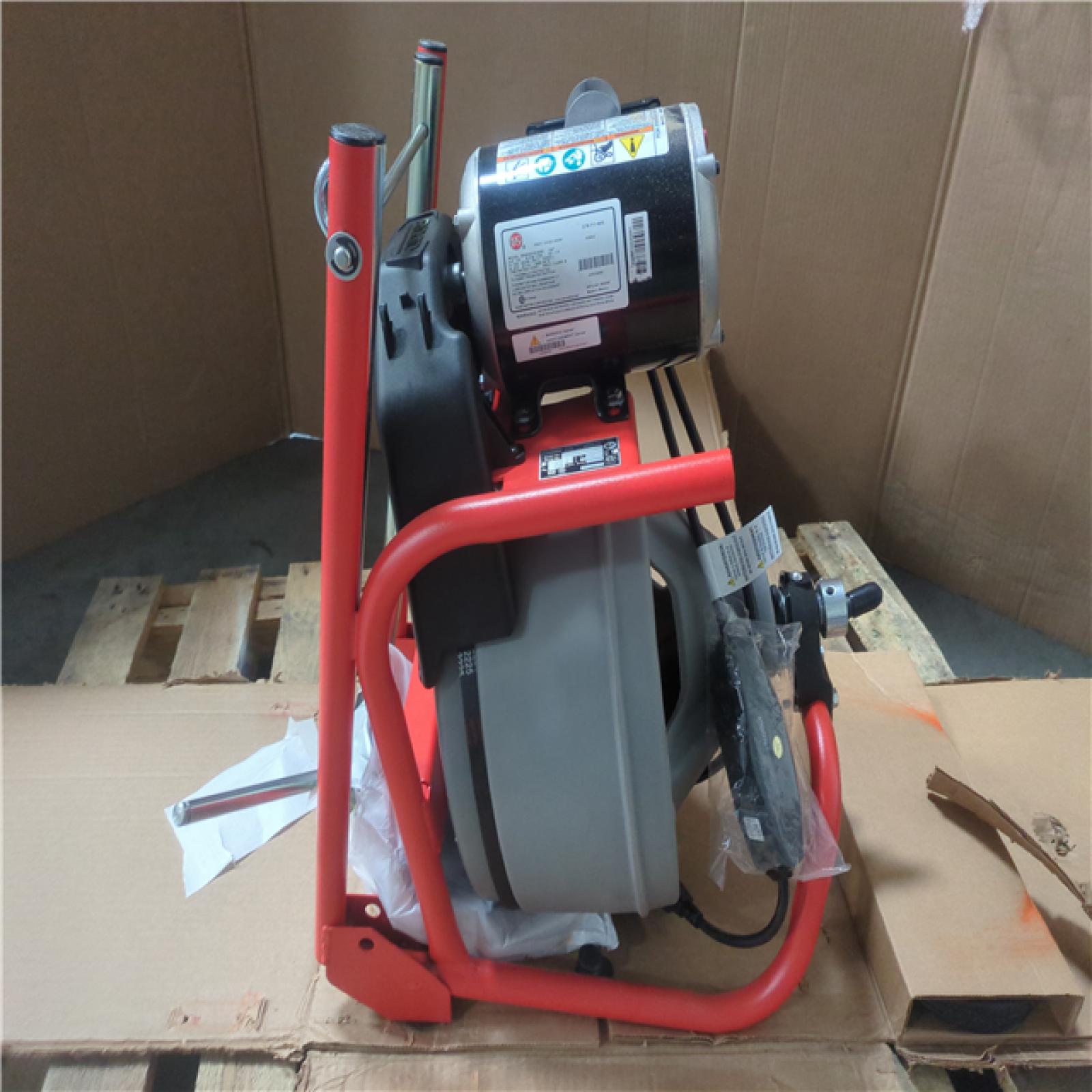CALIFORNIA AS-IS Rigid K-400 Drain Cleaning Machine
