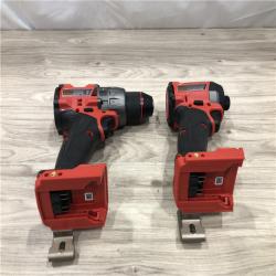 AS-IS Milwaukee FUEL 18V Lithium-Ion Cordless Hammer Drill and Impact Driver Combo Kit