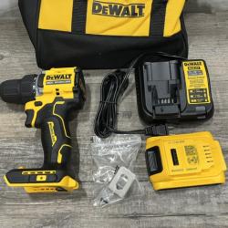 AS-IS DEWALT Atomic 20V Lithium-Ion Cordless Compact 1/2 in. Drill/Driver Kit