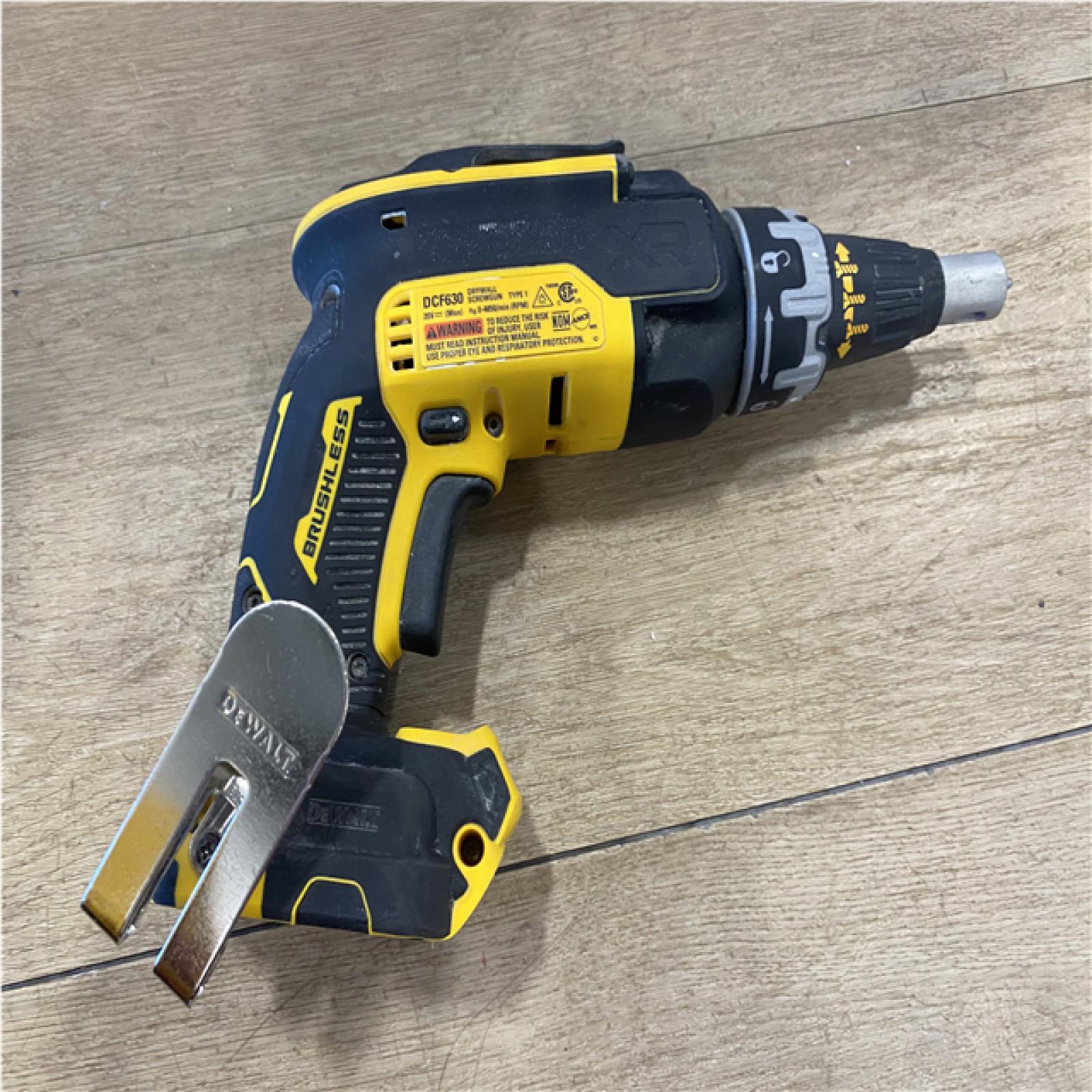 AS-IS DEWALT XR 20V MAX Lithium-Ion Cordless Brushless Screw Gun (Tool Only)