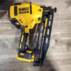 HOUSTON LOCATION - AS-IS DeWalt 20V 16 Gauge Cordless Angled Finish Nailer Kit W/ 2Ah Battery