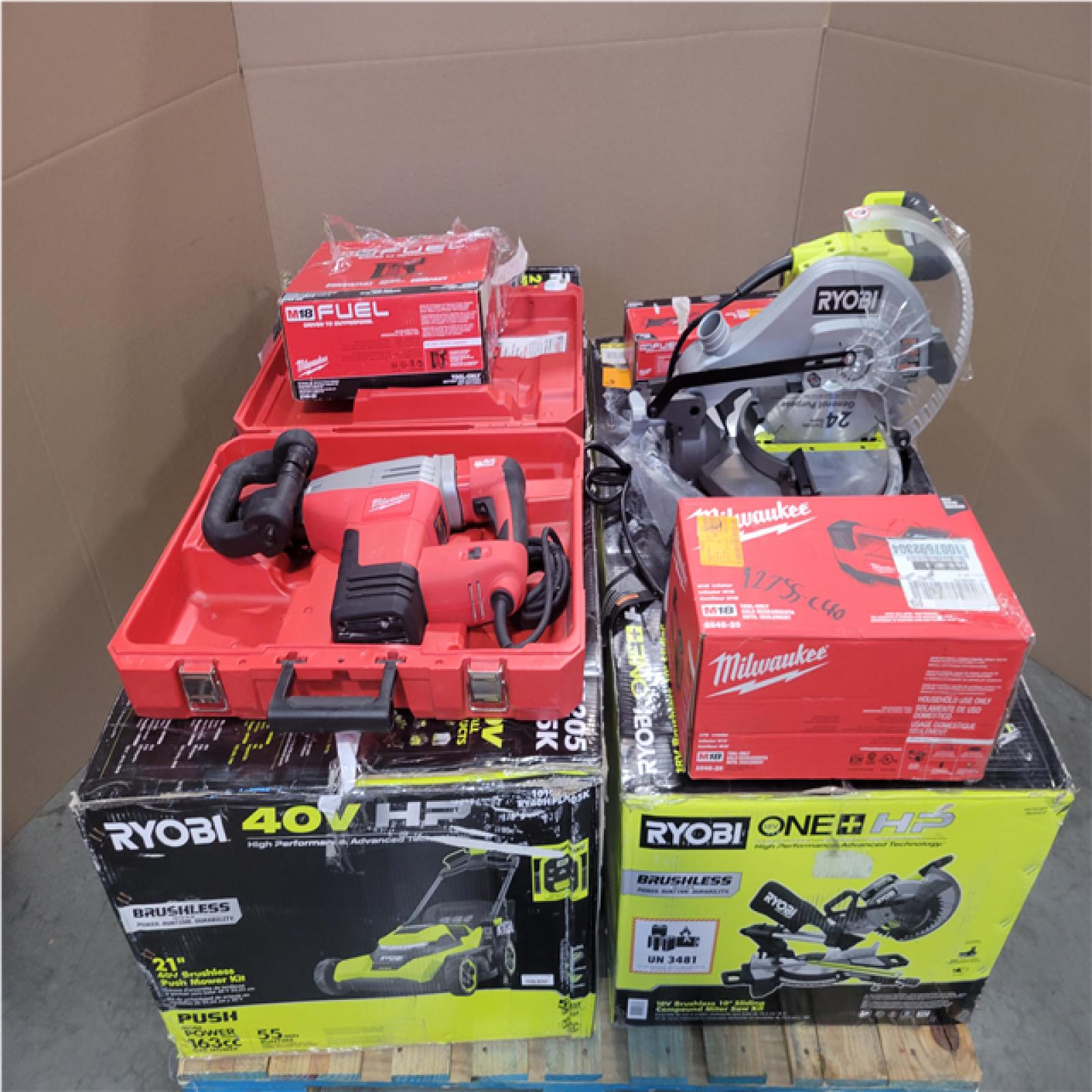 CALIFORNIA AS-IS TOOL PALLET
