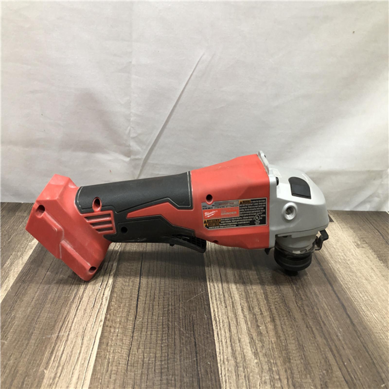AS-IS Milwaukee 18V Lithium-Ion Brushless Cordless 4-1/2 in./5 in. Grinder w/Paddle Switch (Tool-Only)