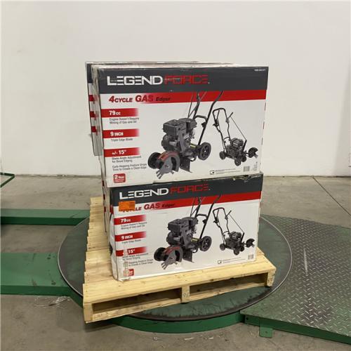 Dallas Location - As-Is Legend Force 9 in. 79 cc Gas Powered 4-Stroke Walk Behind Landscape Edger(Lot Of 4)