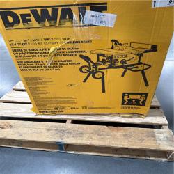 CALIFORNIA AS-IS DeWalt 10 Jobsite Table Saw with Rolling Stand