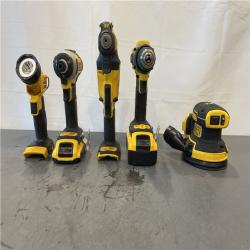 AS-IS - DEWALT 20-Volt MAX Lithium-Ion Cordless 6-Tool Combo Kit