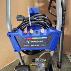 HOUSTON LOCATION - AS-IS Westinghouse 3400-PSI  2.5-GPM Gas Pressure Washer with 5 Nozzles & Soap Tank