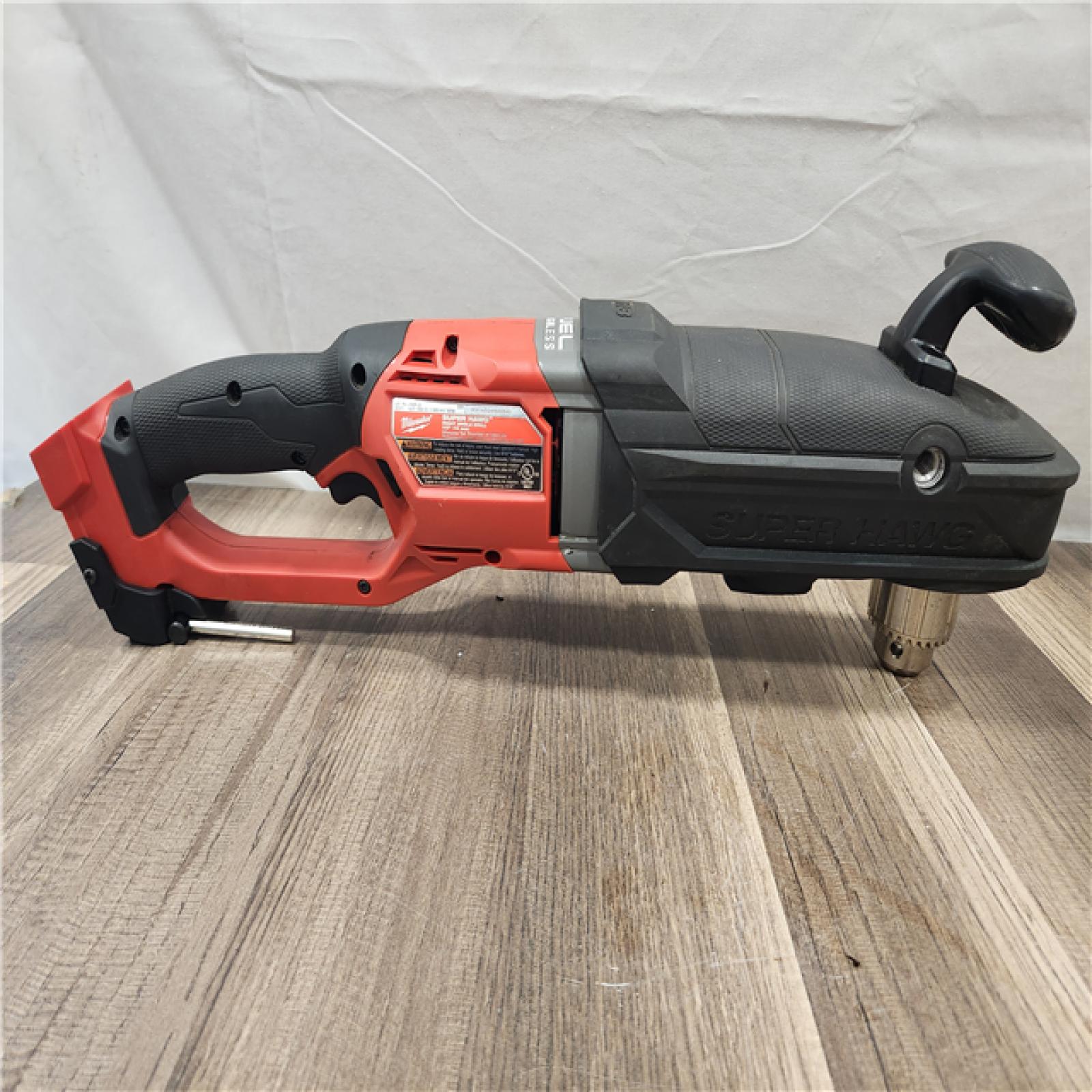 AS-IS- Milwaukee M18 18V Fuel 1/2 Right Angle Drill Super Hawg Cordless Lithium-Ion (TOOL ONLY)