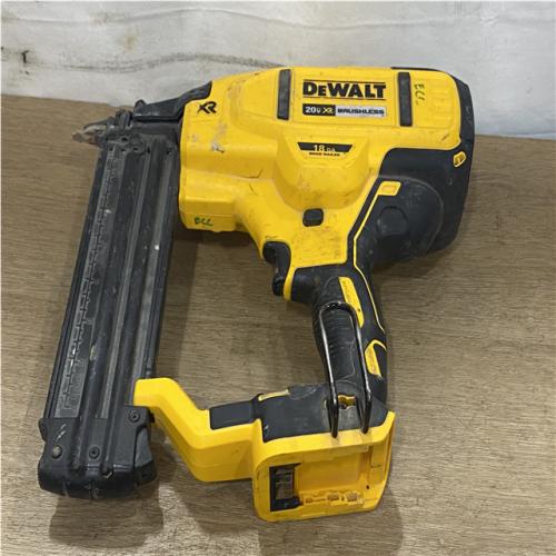 AS-IS DEWALT 20V MAX XR 18 Gauge Cordless Brad Nailer (Tool Only)