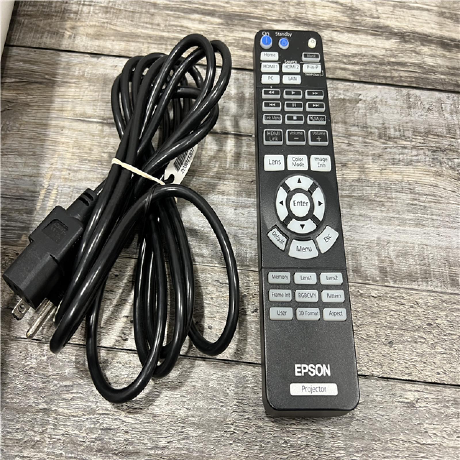 AS-IS Epson Pro Cinema 4050 model H932A Projector - White