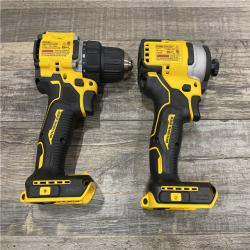 AS-IS DEWALT ATOMIC 20-Volt MAX Lithium-Ion Cordless (2-Tool) Combo Kit