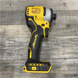 AS-IS DEWALT Atomic 20V Max Lithium-Ion Brushless Cordless Compact 1/4 in. Impact Driver Kit