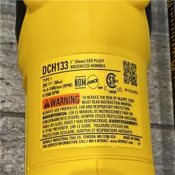 AS-IS DEWALT 20V MAX Cordless Brushless 1 in. SDS Plus D-Handle Concrete and Masonry Rotary Hammer (Tool Only)