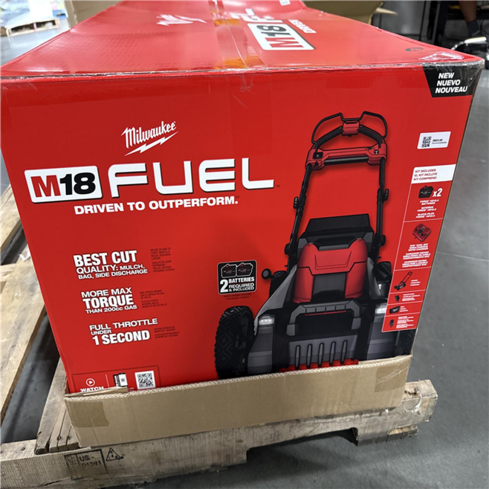 California NEW Milwaukee M18 Fuel Self-Propelled Mower