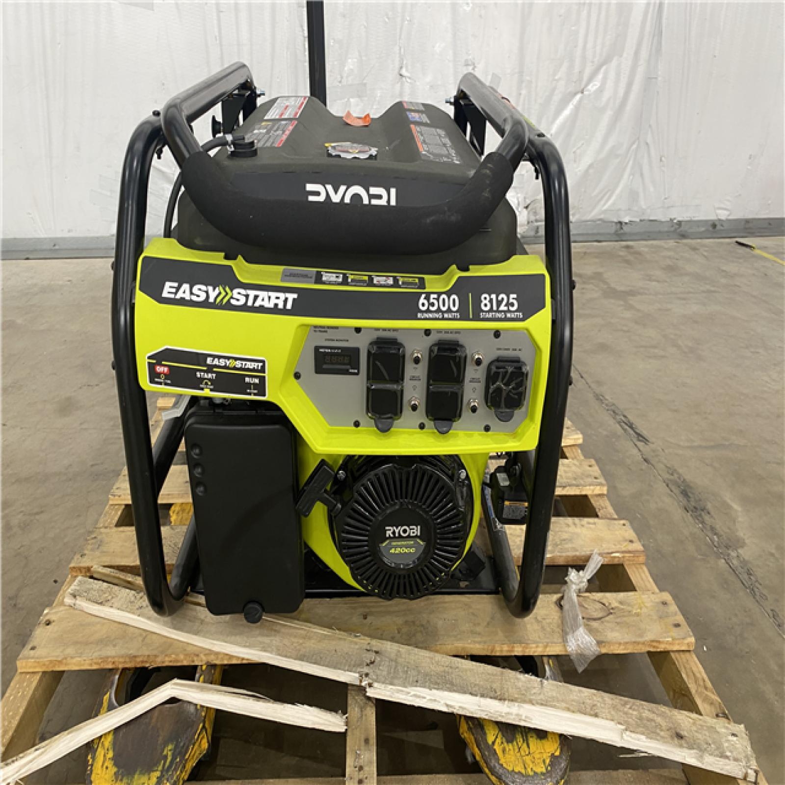 Houston Location AS IS - Ryobi 6500 watts Generator