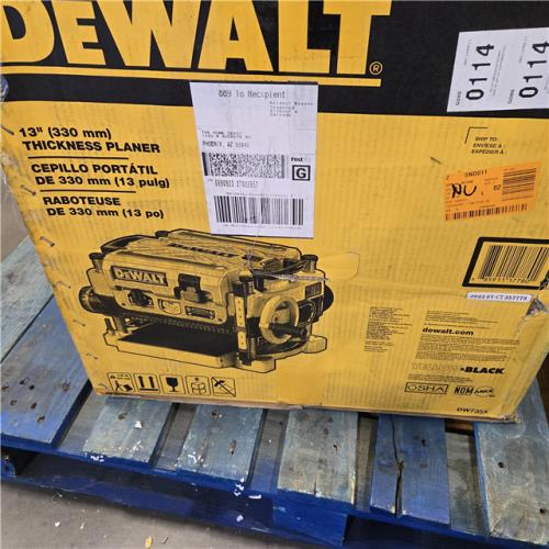 NEW DEWALT 13 2 Speed 3-Knife Thickness Planer