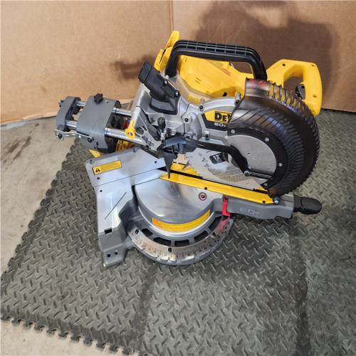 HOUSTON LOCATION - AS-IS DEWALT 60V Lithium-Ion 12 in. Cordless Sliding Miter Saw (Tool Only)
