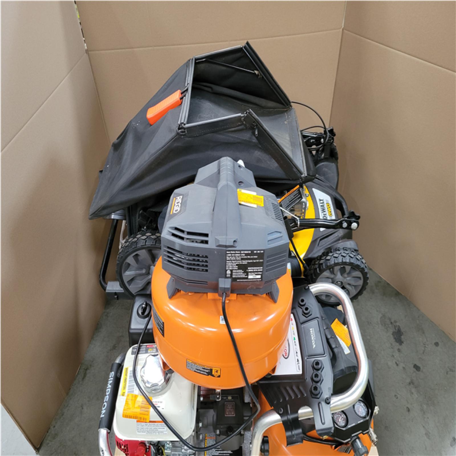 CALIFORNIA AS-IS OUTDOOR POWER EQUIPMENT