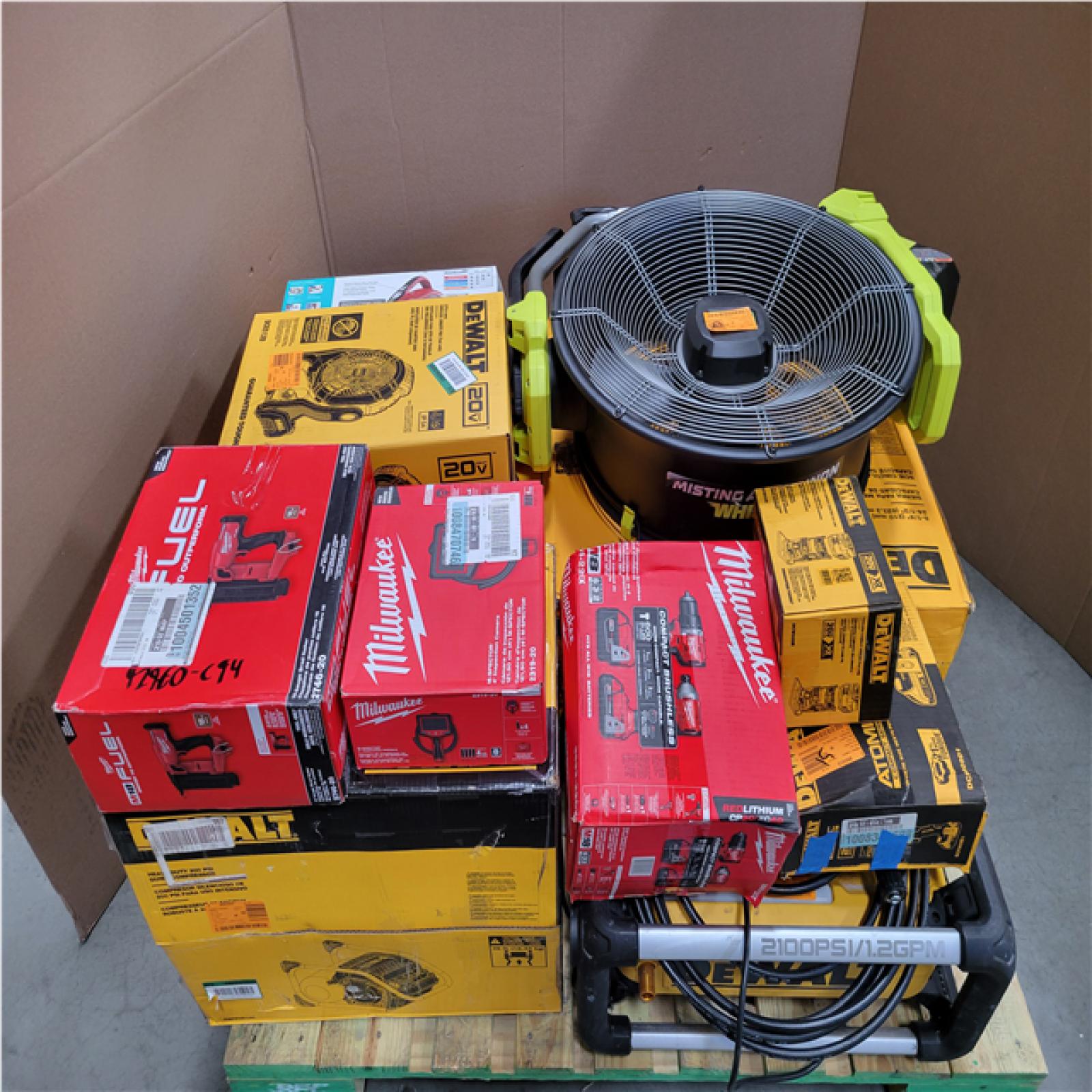 CALIFORNIA AS-IS TOOL PALLET