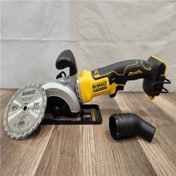 AS-IS- DEWALT ATOMIC 20V MAX Cordless Brushless 4-1/2 in. Circular Saw (Tool Only)