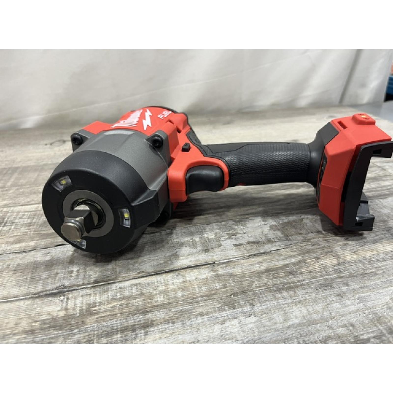 AS-IS Milwaukee FUEL 18V Lithium-Ion Brushless Cordless 1/2 in. Impact Wrench with Friction Ring (Tool-Only)