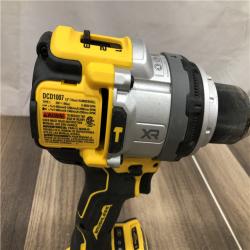 AS-IS DEWALT 20V XR Lithium-Ion Cordless Hammer Drill Kit with 8.0 Ah Battery  Charger and Kit