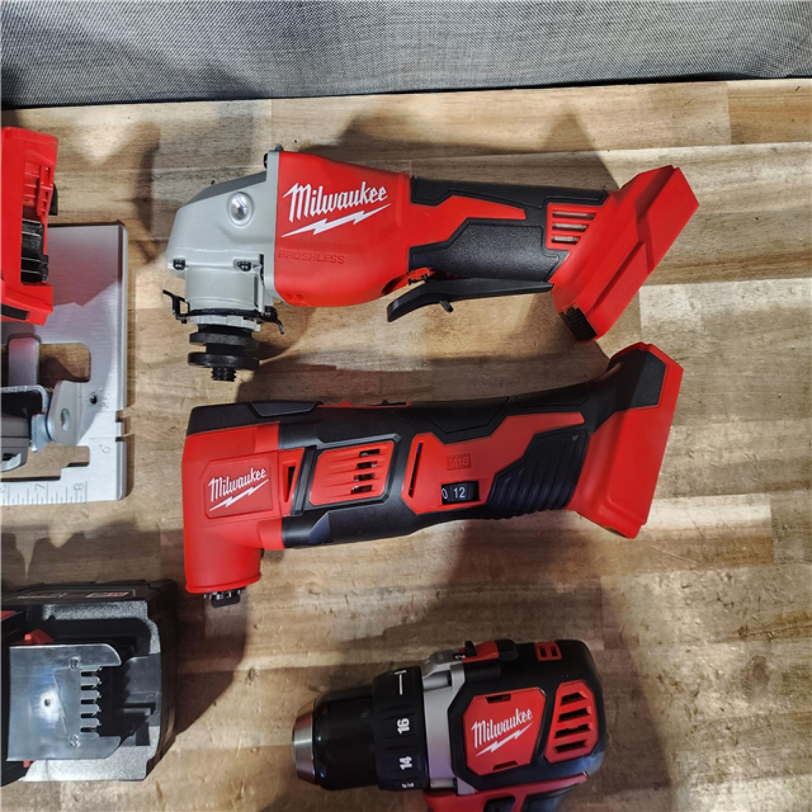 HOUSTON LOCATION - AS - IS M18 18-Volt Lithium-Ion Cordless Combo Kit (6-Tool) with 2-Batteries  Charger and Tool Bag