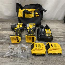 AS-IS DEWALT ATOMIC 20-Volt MAX Lithium-Ion Cordless Combo Kit