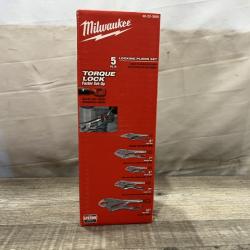 NEW - Milwaukee Torque Lock Locking Pliers Kit (5-Piece)