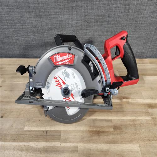 HOUSTON LOCATION - AS-IS Milwaukee 2830-20 Rear Handle Circular Saw M18 FUEL 7-1/4  Cordless Brushless Tool Only