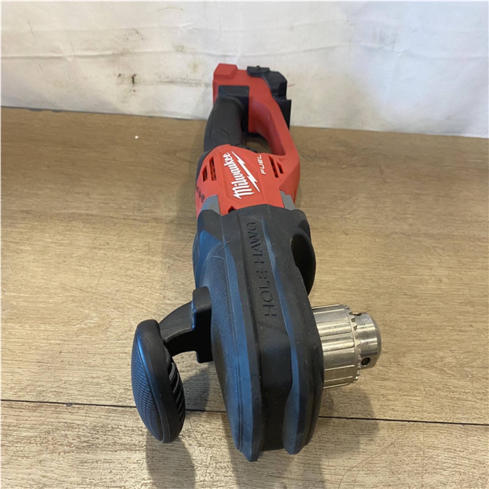 AS-IS Milwaukee FUEL GEN II 18V Lithium-Ion Brushless Cordless 1/2 in. Hole Hawg Right Angle Drill (Tool-Only)