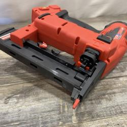 AS-IS Milwaukee FUEL 18-Volt Lithium-Ion Brushless Cordless 18-Gauge 1/4 in. Narrow Crown Stapler (Tool-Only)