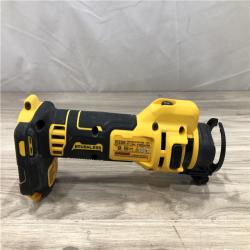 AS-IS DEWALT XR 20V Lithium-Ion Cordless Rotary Drywall Cut-Out Tool (Tool Only)
