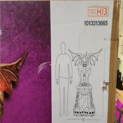 Phoenix NEW Home Accents Holiday 5.5 ft. Grave & Bones LED Gargoyle H13