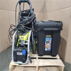 California as-is power equipment pallet