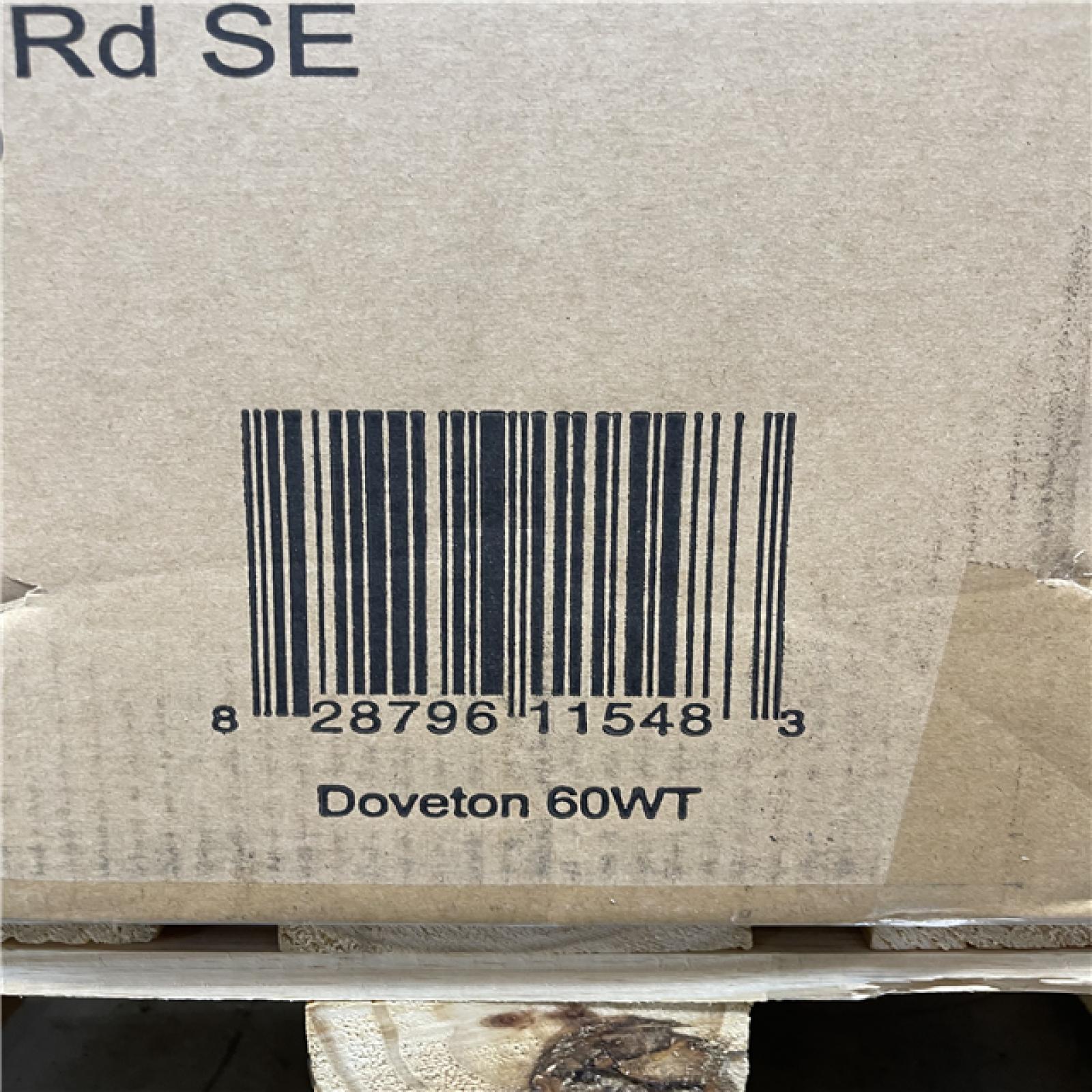 DALLAS LOCATION- Home Decorators Collection Doveton 60 in. Double Sink Freestanding Bath Vanity