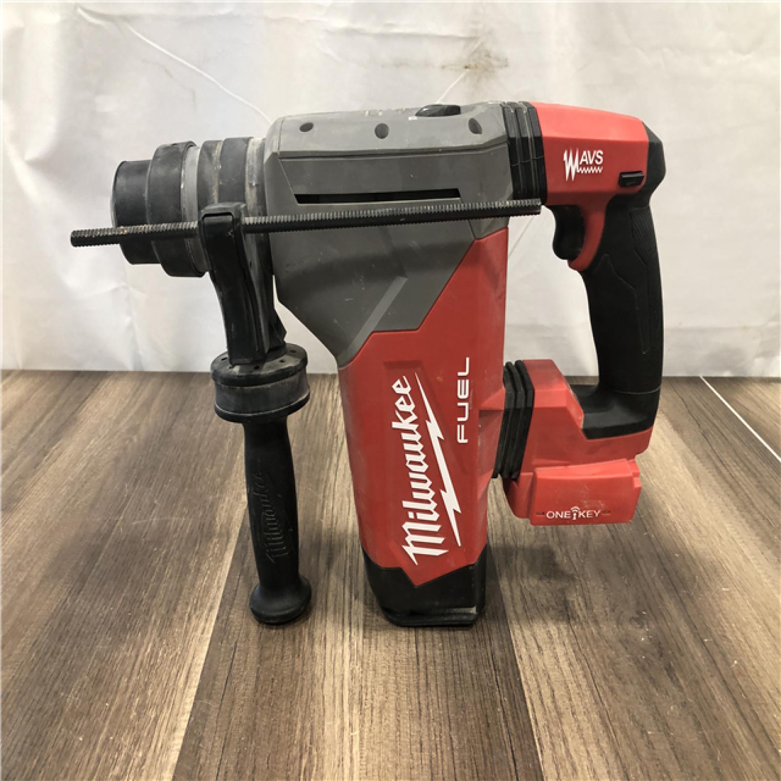 AS-IS Milwaukee FUEL 18V Lithium-Ion Brushless Cordless SDS-Plus 1-1/8 in. Rotary Hammer Drill (Tool-Only)
