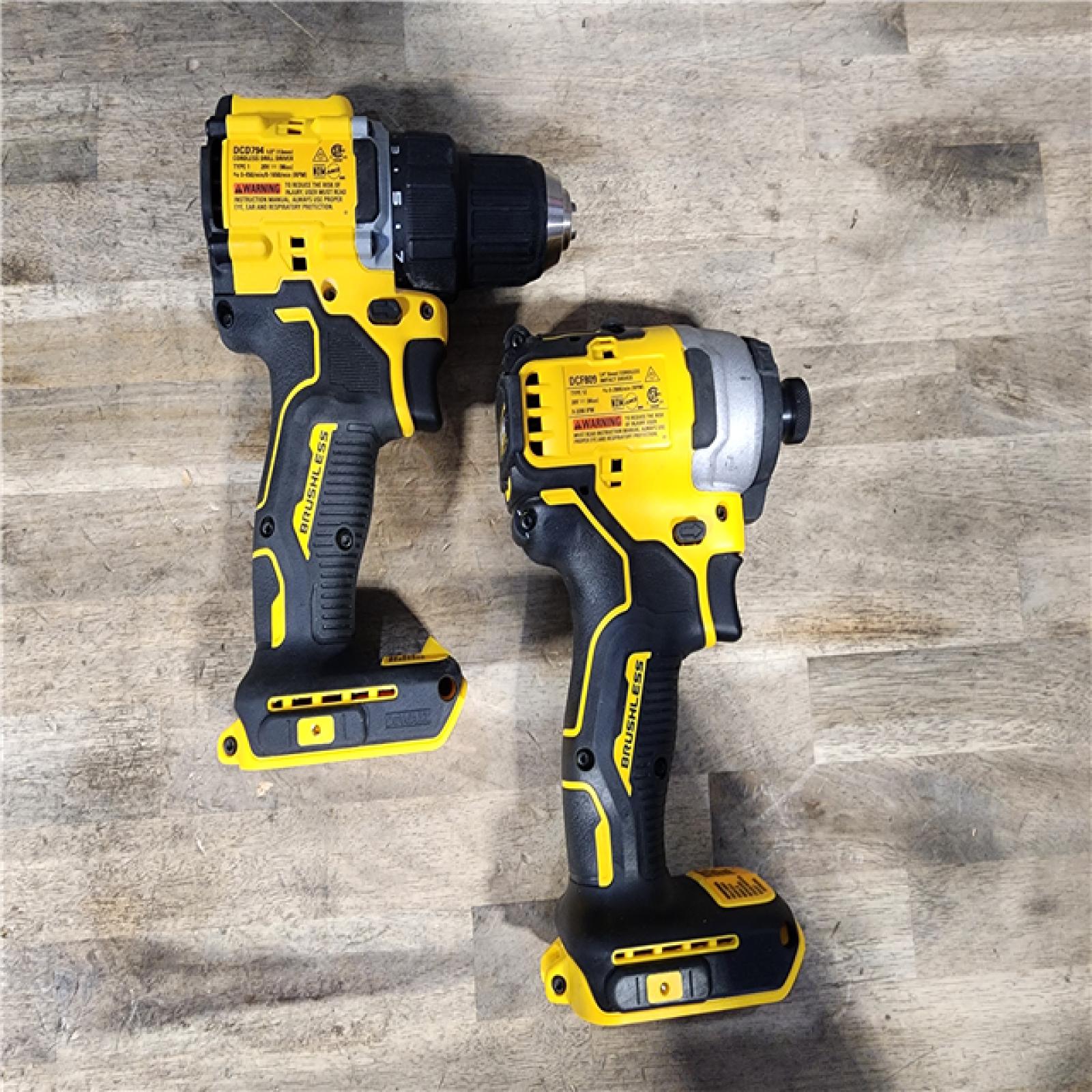 HOUSTON LOCATION - AS-IS DEWALT 2 TOOL COMBO KIT W/ (2) BATTERY & CHARGER
