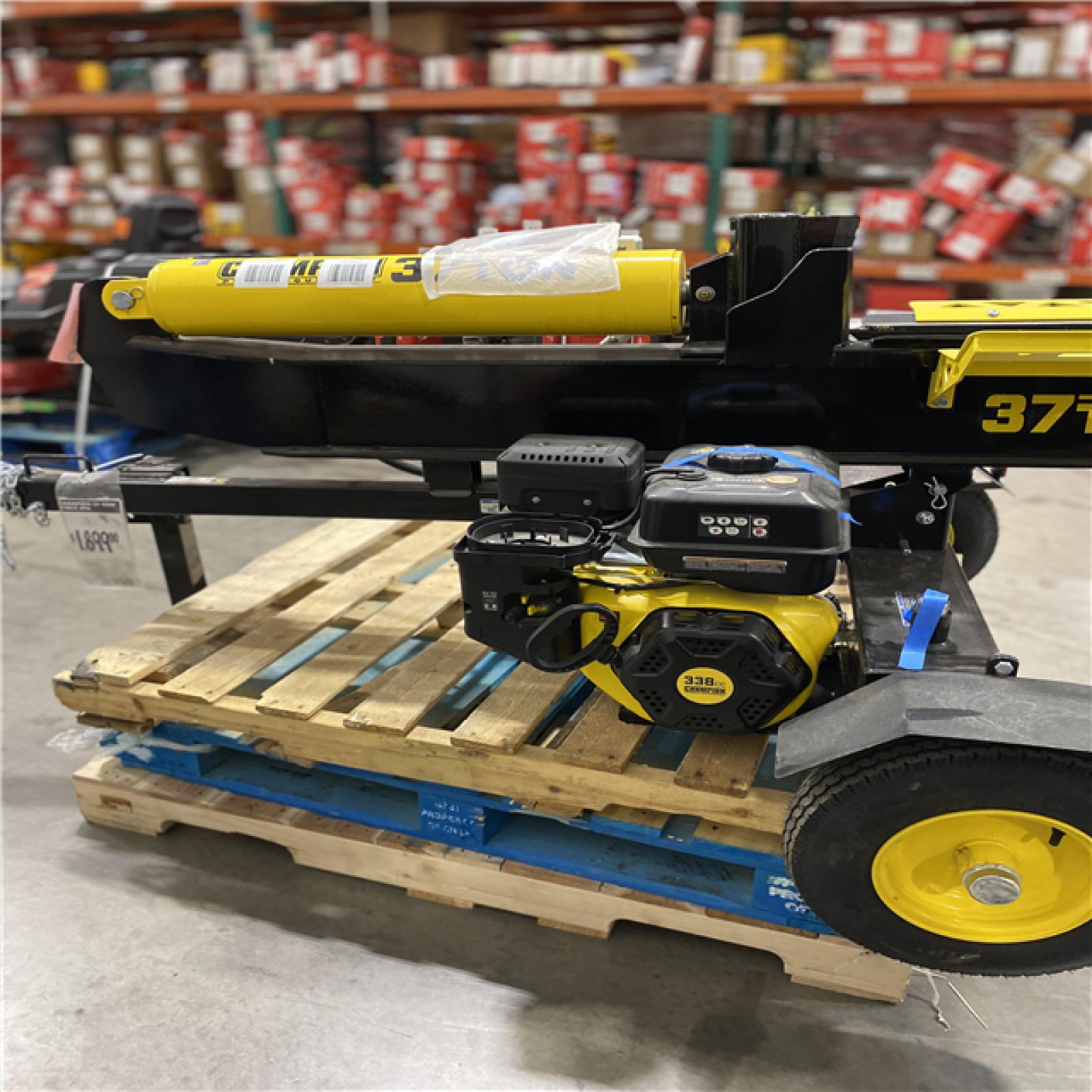 Dallas Location - As-Is Champion Power Equipment 37 Ton 338cc Gas Wood Log Splitter