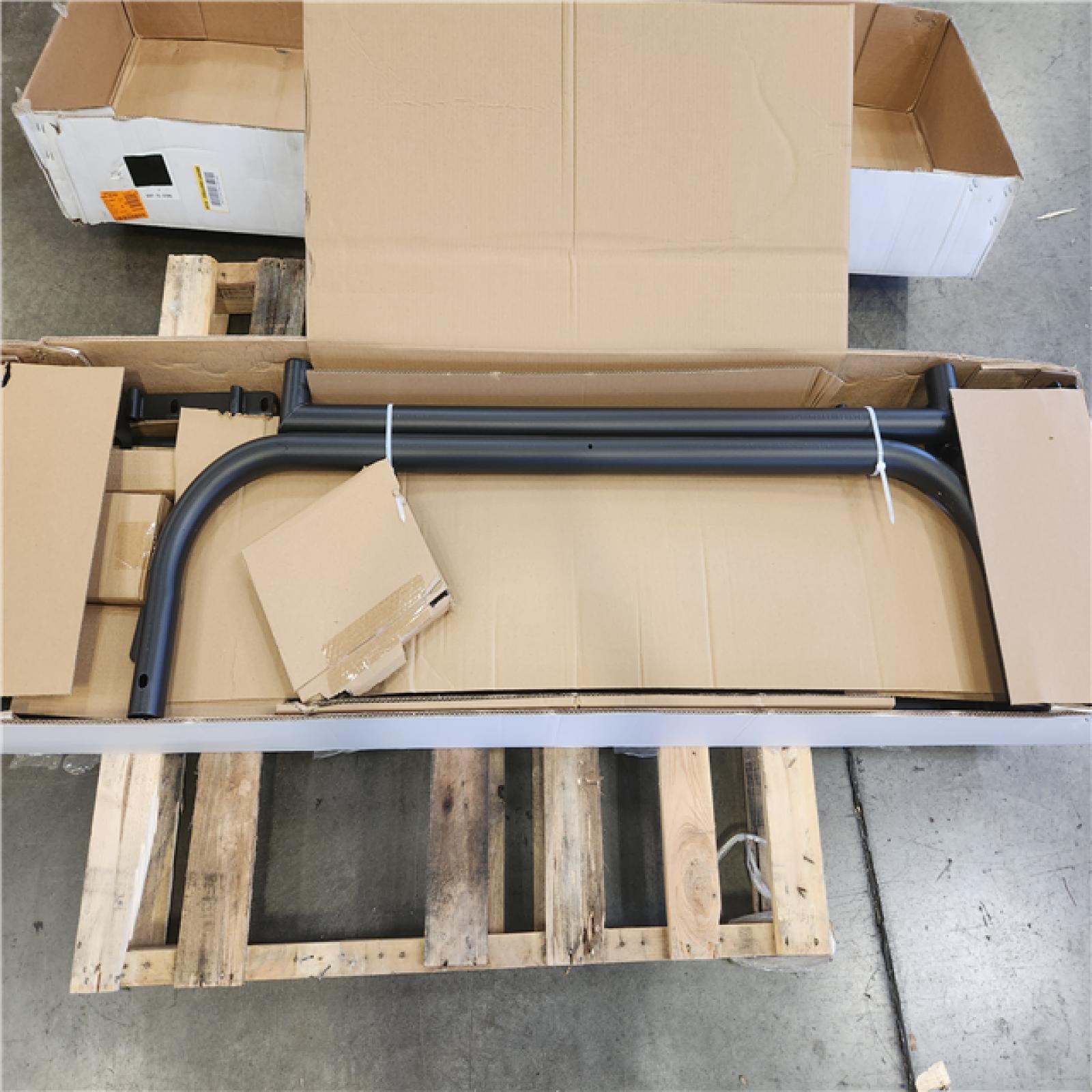 Phoenix NEW BUYERS PRODUCTS 1 000 lbs. Capacity Black Steel Truck Ladder Rack (Not a Tool Box)