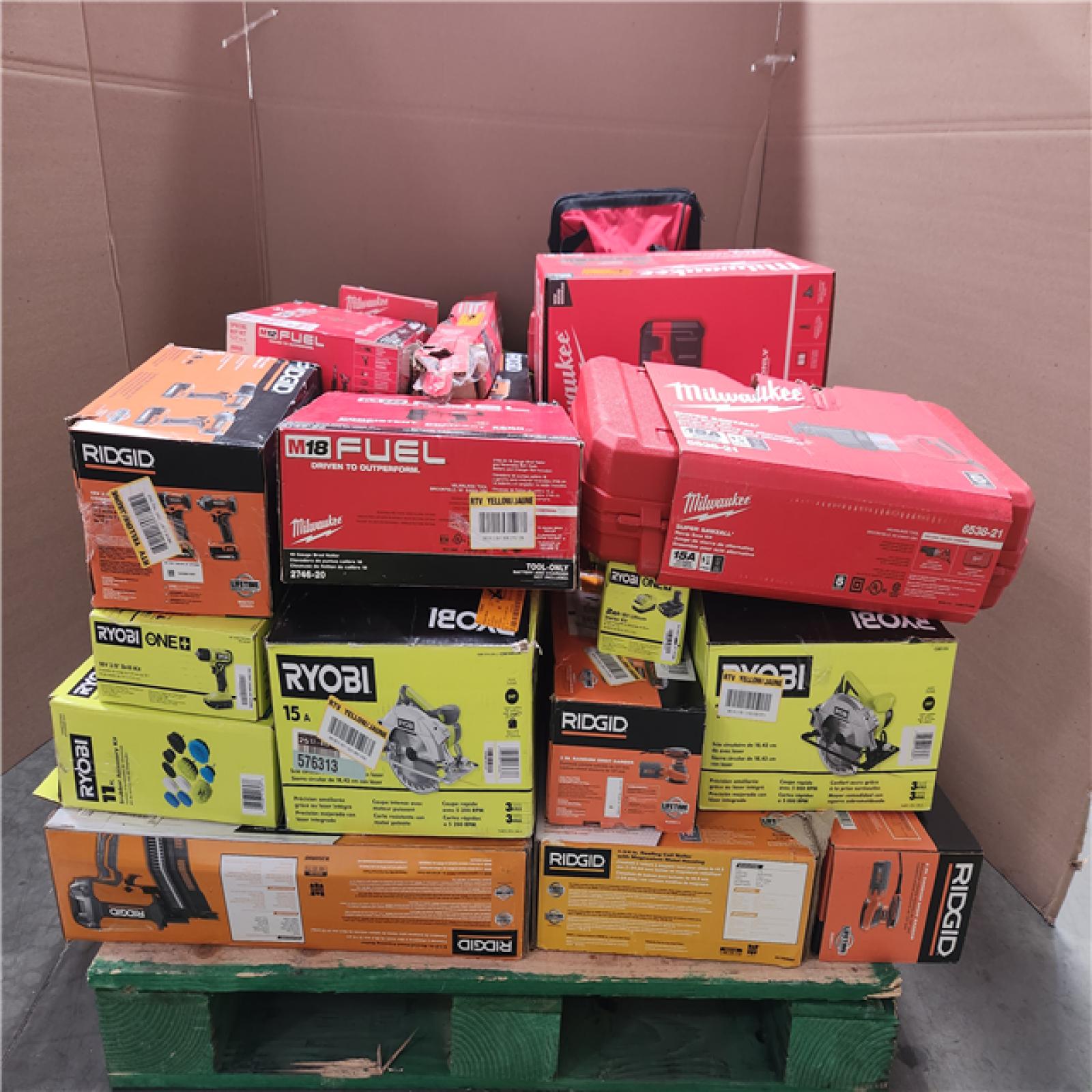 CALIFORNIA AS-IS TOOL PALLET