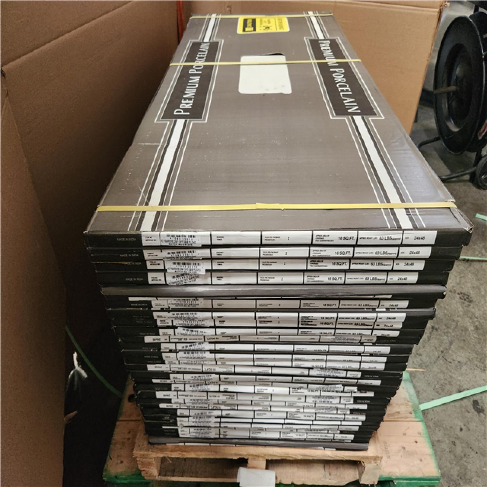 Phoenix Location NEW MSI Franrivers Gray Onyx Stone Look Polished Porcelain Tile 24 in. x 48 in., Floor and Wall (432 sq. ft./27 Case)