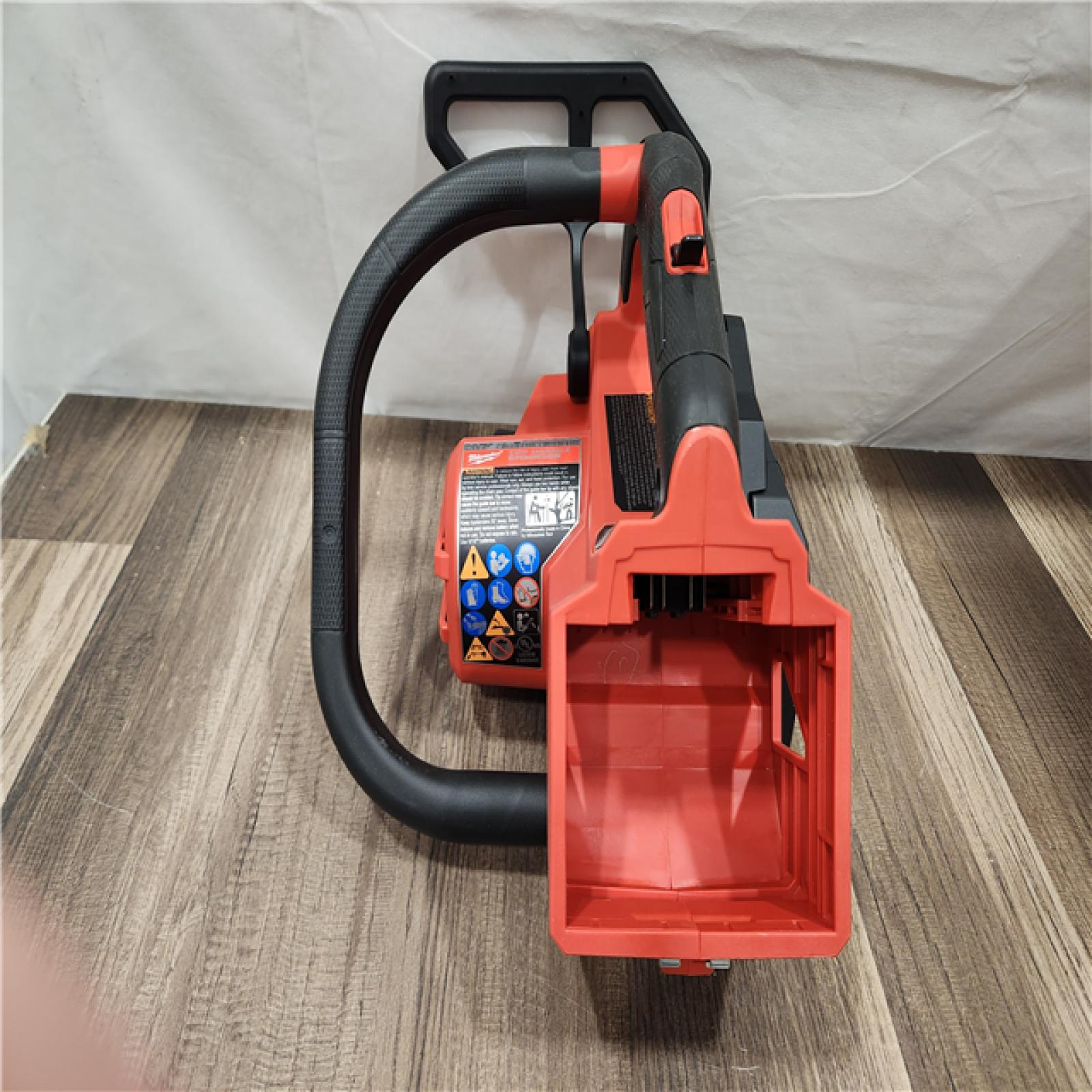 AS-IS- Milwaukee Tool M18 FUEL 14  Top Handle 18-Volt Lithium-Ion Brushless Electric Cordless Chainsaw (Tool-Only)