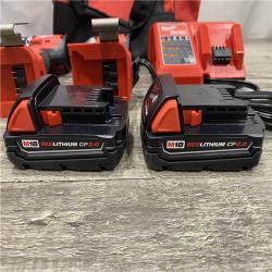 AS-IS Milwaukee 18V Lithium-Ion Brushless Cordless Compact Drill/Impact Combo Kit