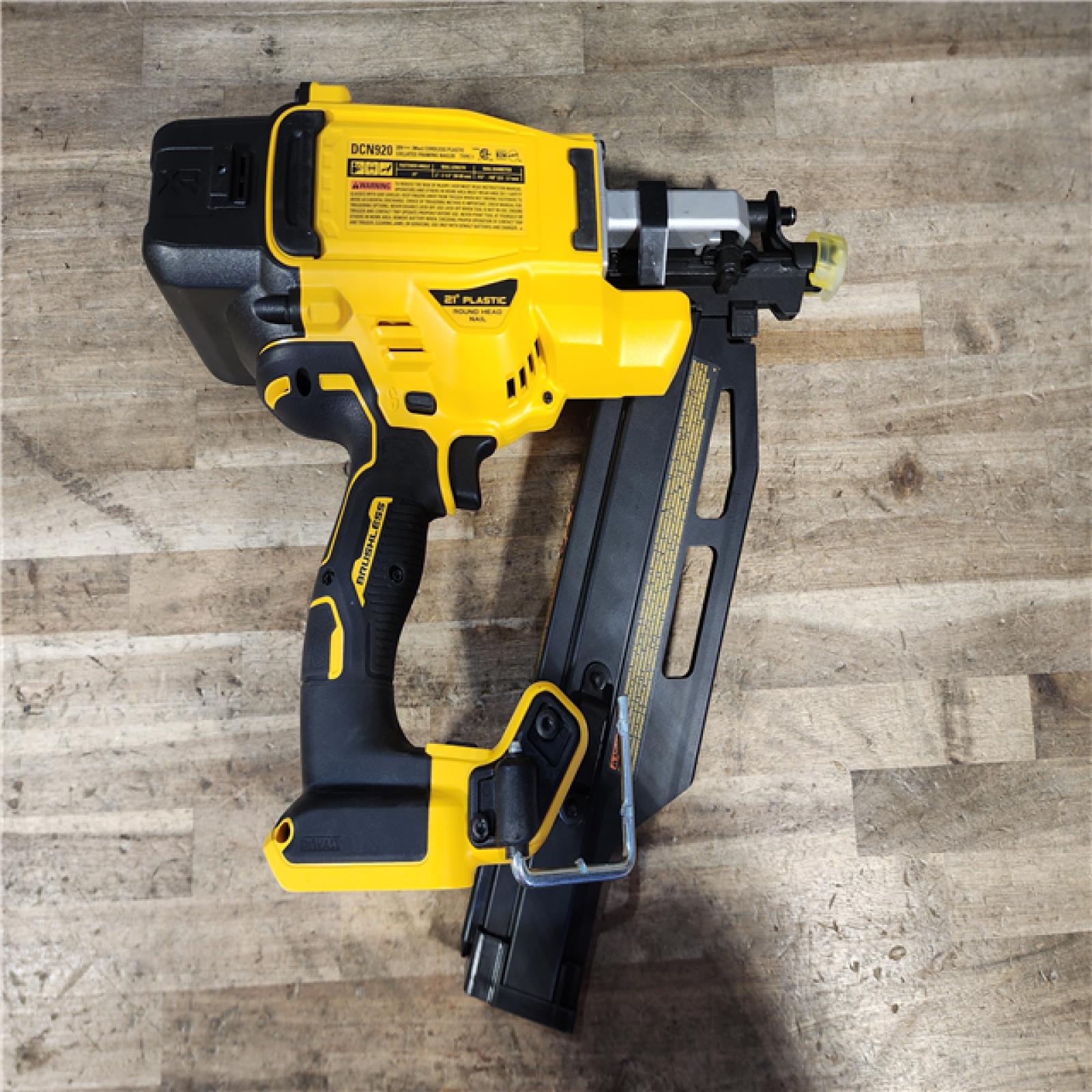 HOUSTON LOCATION - AS-IS DEWALT 20-Volt 21° Cordless Framing Nailer (Tool-Only)