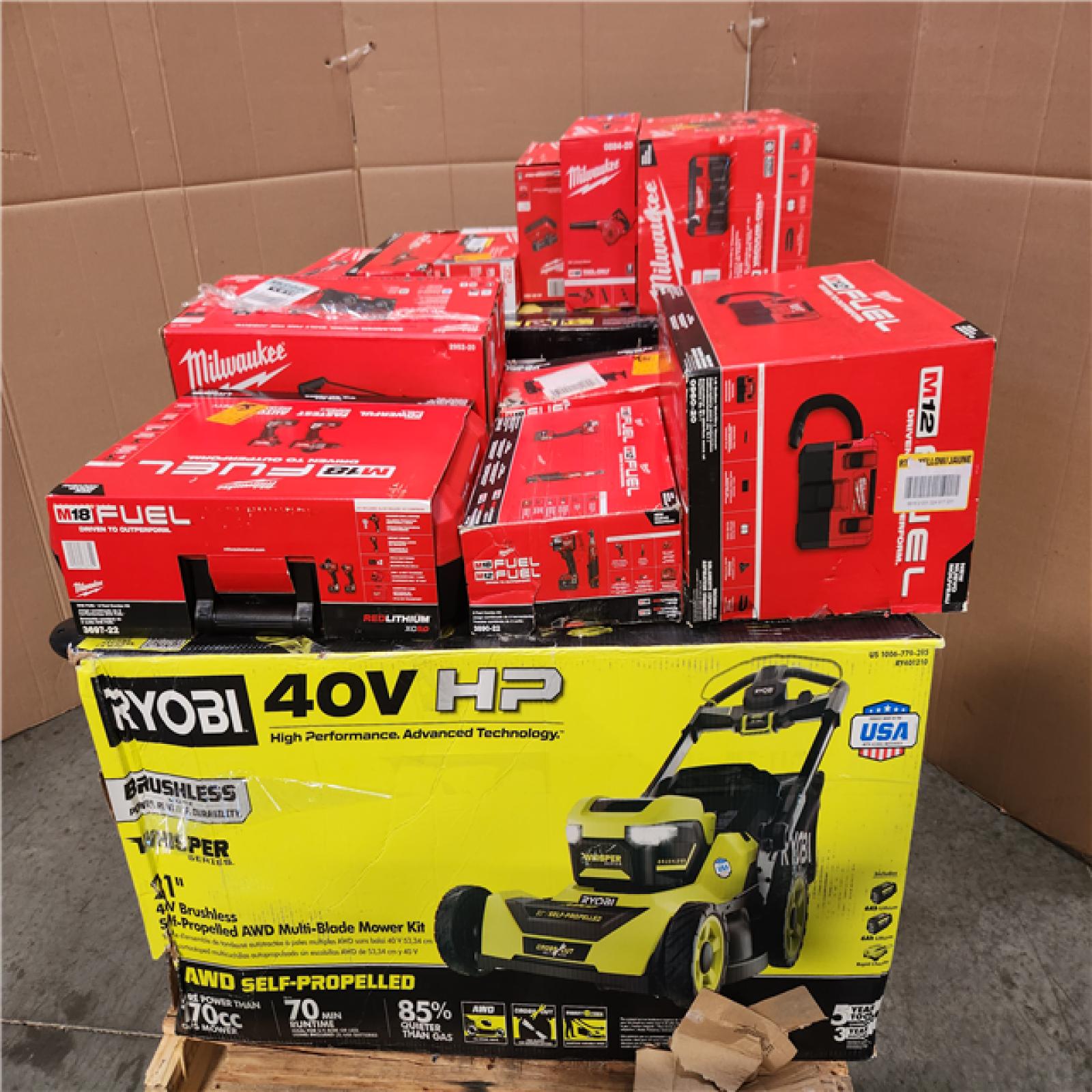 CALIFORNIA AS-IS TOOL PALLET