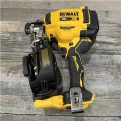 AS-IS DEWALT 20V MAX 15-Degree Electric Cordless Roofing Nailer (Tool Only)