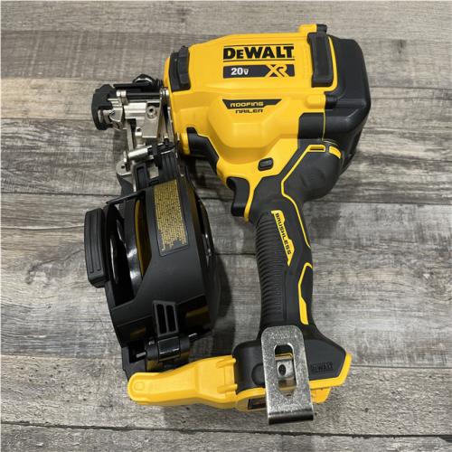 AS-IS DEWALT 20V MAX 15-Degree Electric Cordless Roofing Nailer (Tool Only)